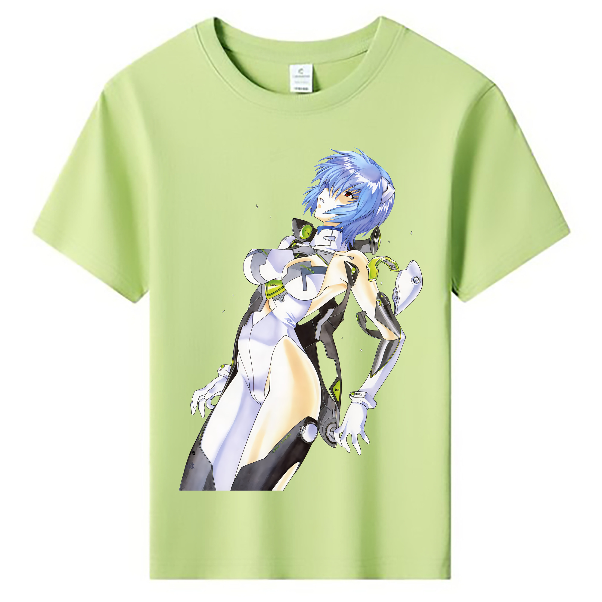 （画像用） EVA 新世紀エヴァンゲリオン 綿100％キッズTシャツ（フロントプリント）